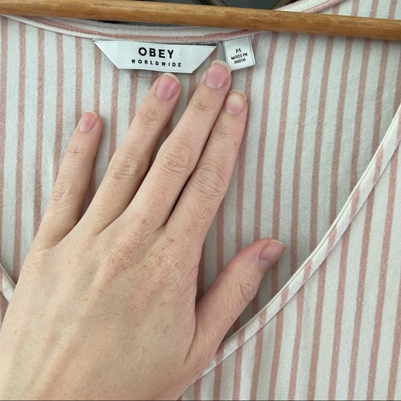 Obey Striped Bodysuit - Picture 3 of 6